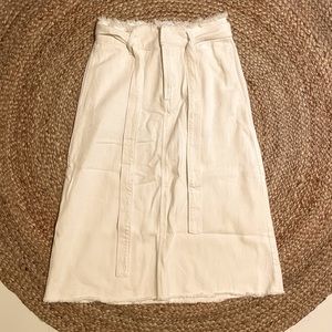 Gap midi skirt